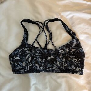 lululemon athletica Black and Gray Sports Bra